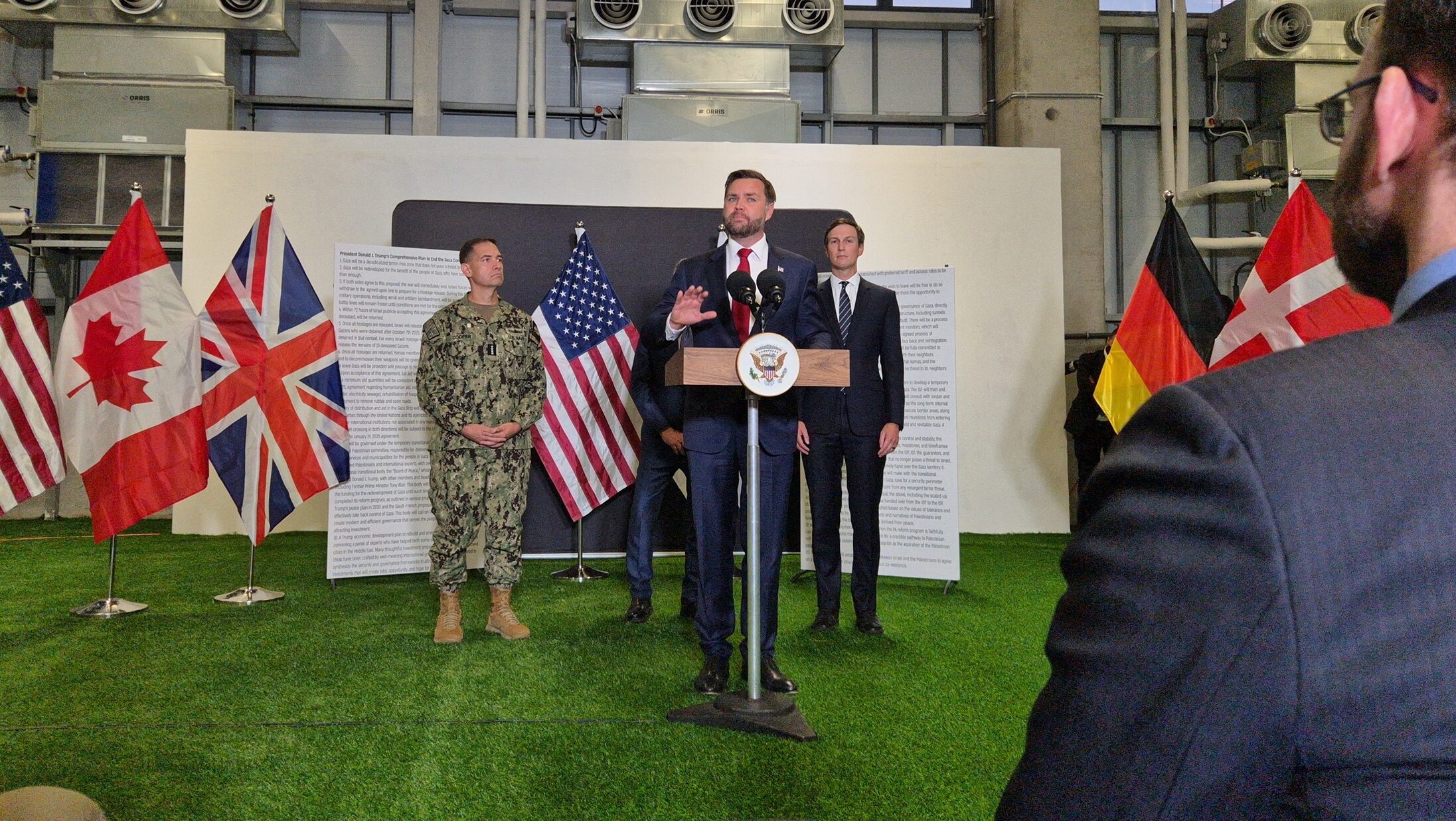 US Opens Civil–Military Hub in Israel as Vance Presses Plan To Stabilize Gaza