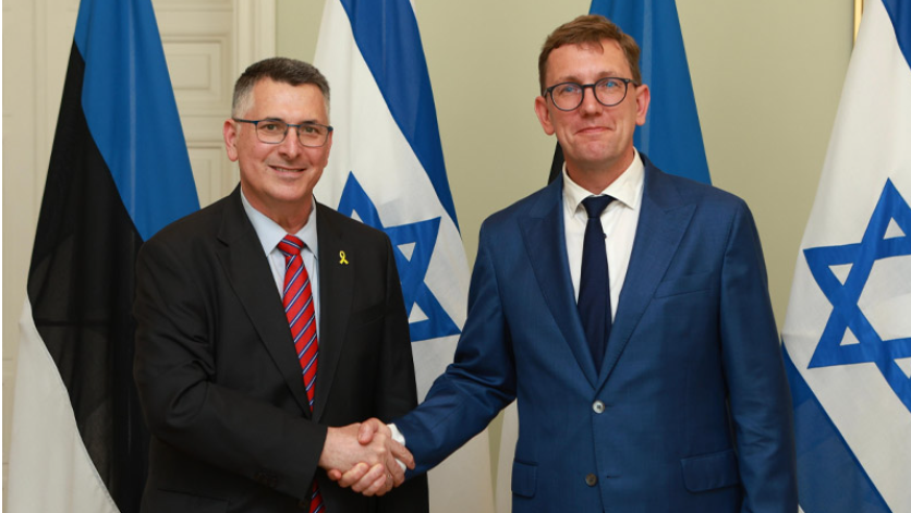 Israeli FM Gideon Sa’ar Heads to Estonia To Open New Israeli Embassy, Lead Tech-Focused Delegation