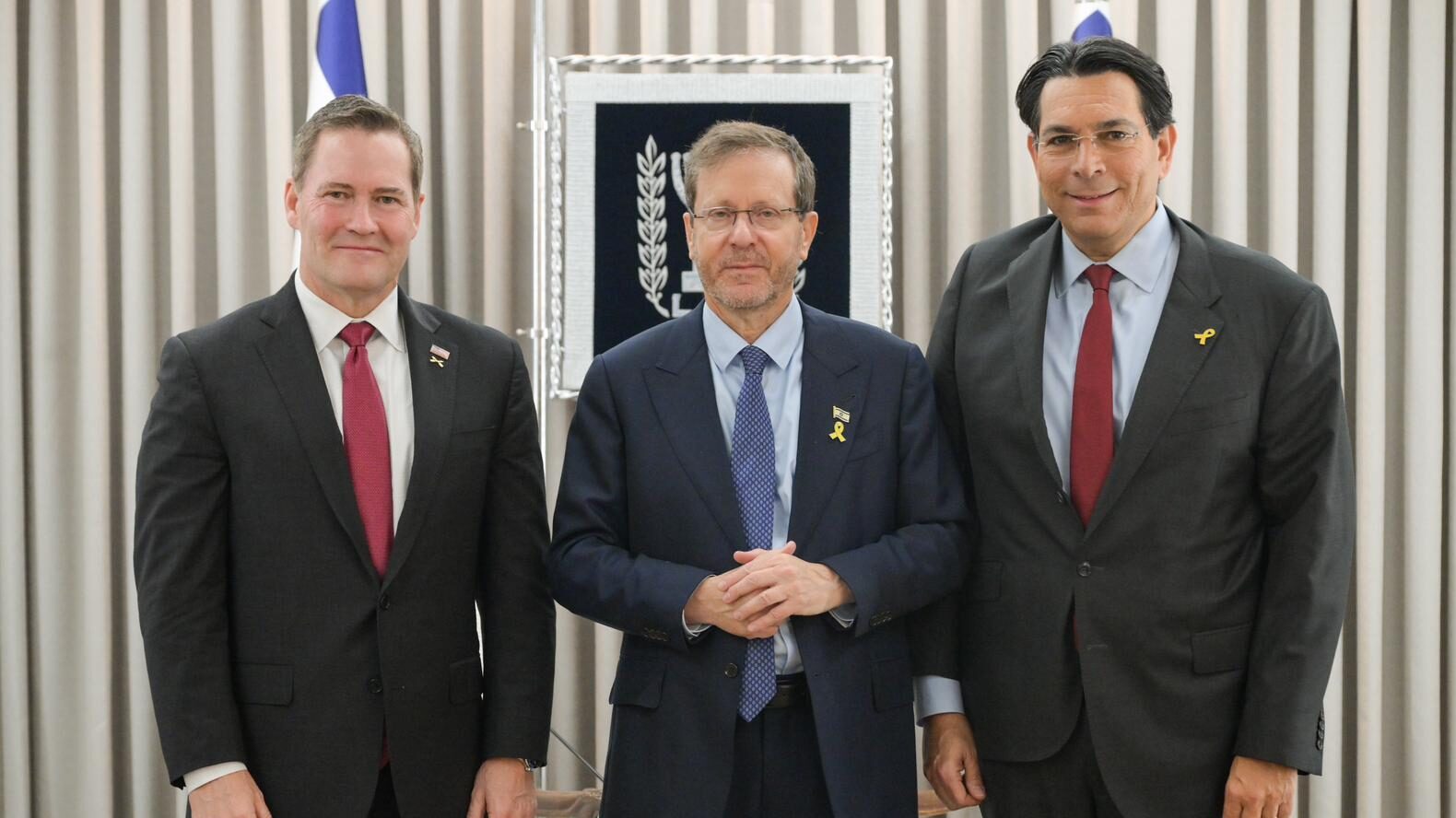 Herzog and Waltz Push Forward President Trump’s Postwar Strategy in High-Level Jerusalem Meeting 