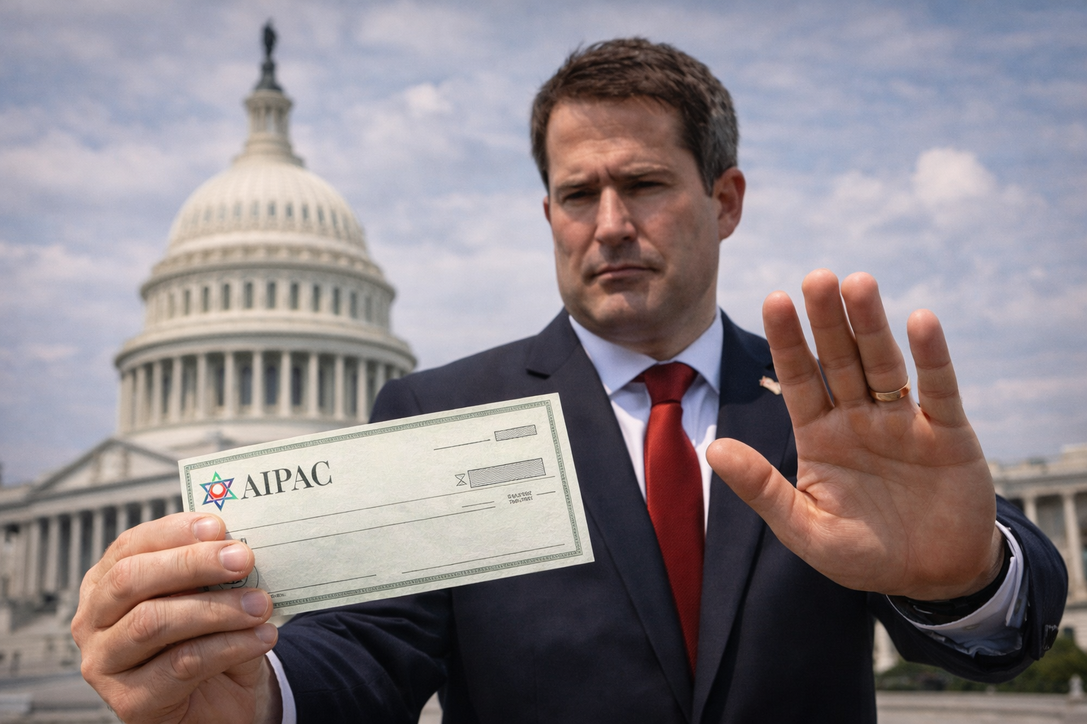 US Representative Moulton and AIPAC