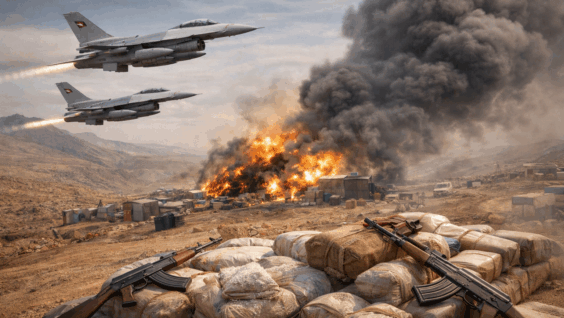 Jordan Launches Airstrikes Against Drug Trafficking Networks in Southern Syria