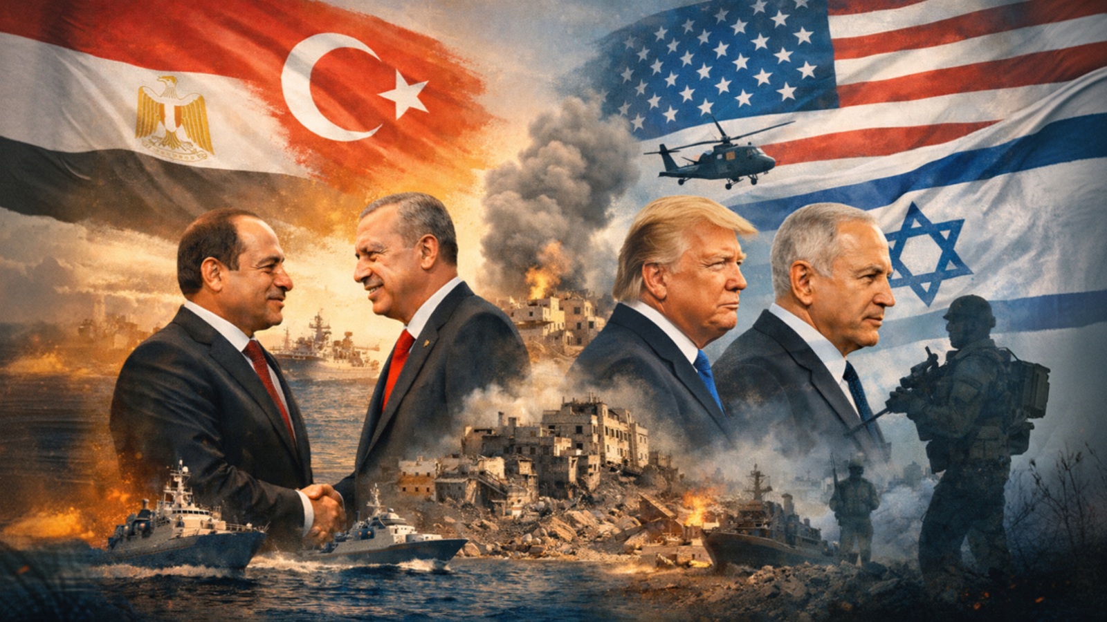 Egypt and Turkey Move in Step as Washington and Jerusalem Pull Apart