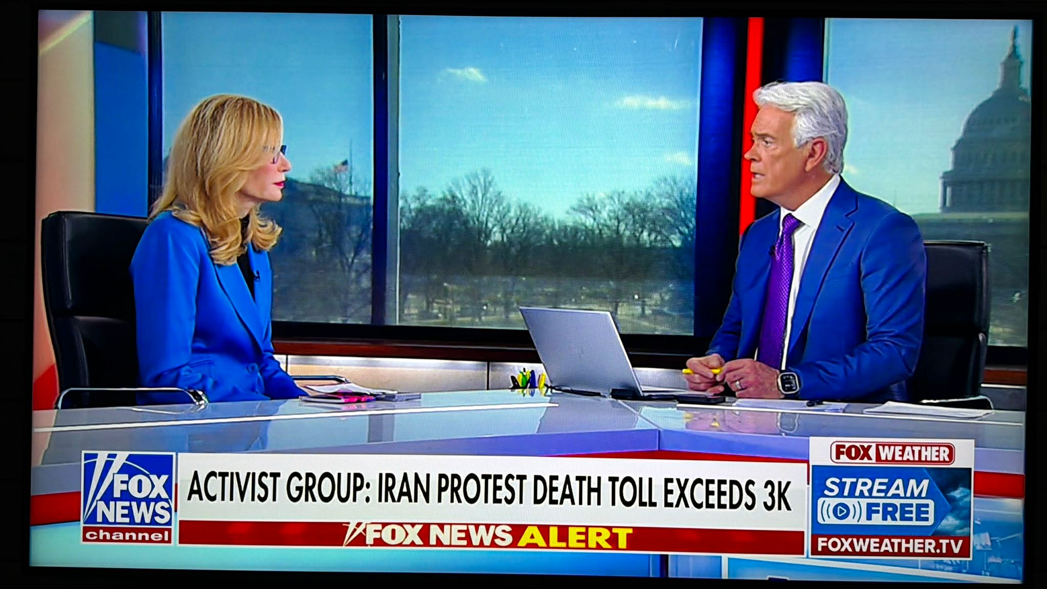 ‘We’re Not Sure the Executions [in Iran] Have Stopped,’ TML Tells Fox News Host John Roberts