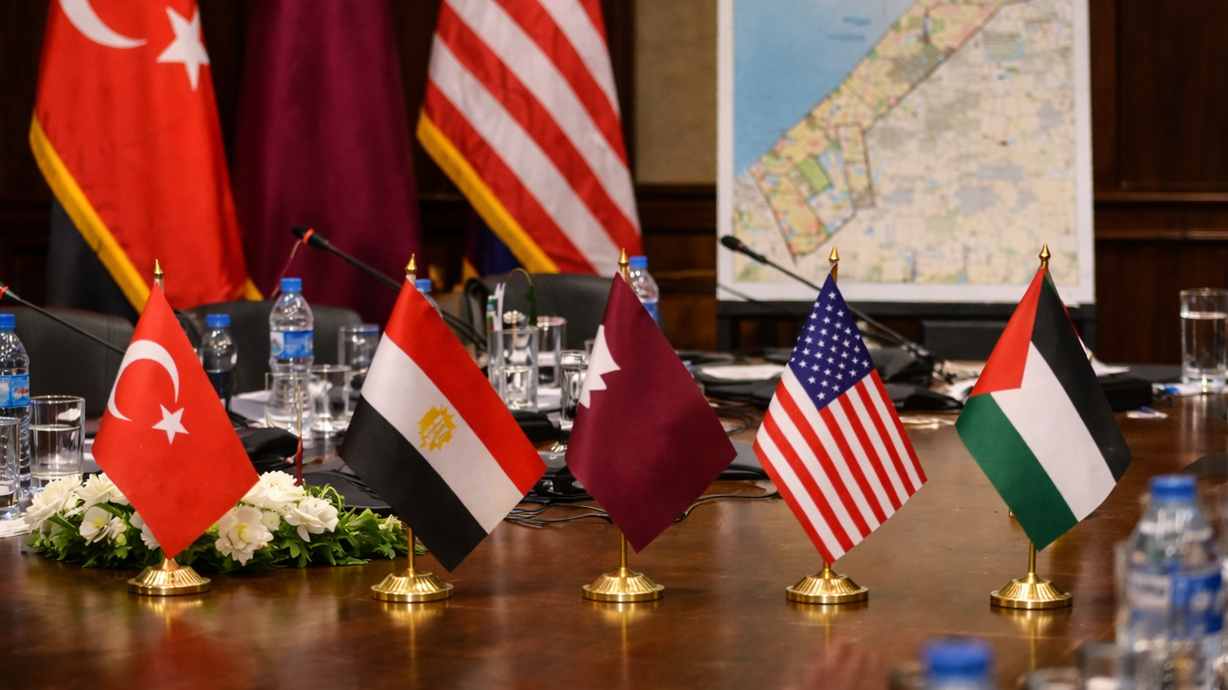 Turkey, Egypt, and Qatar Back Gaza Committee as US Moves to Phase 2 of Truce Plan