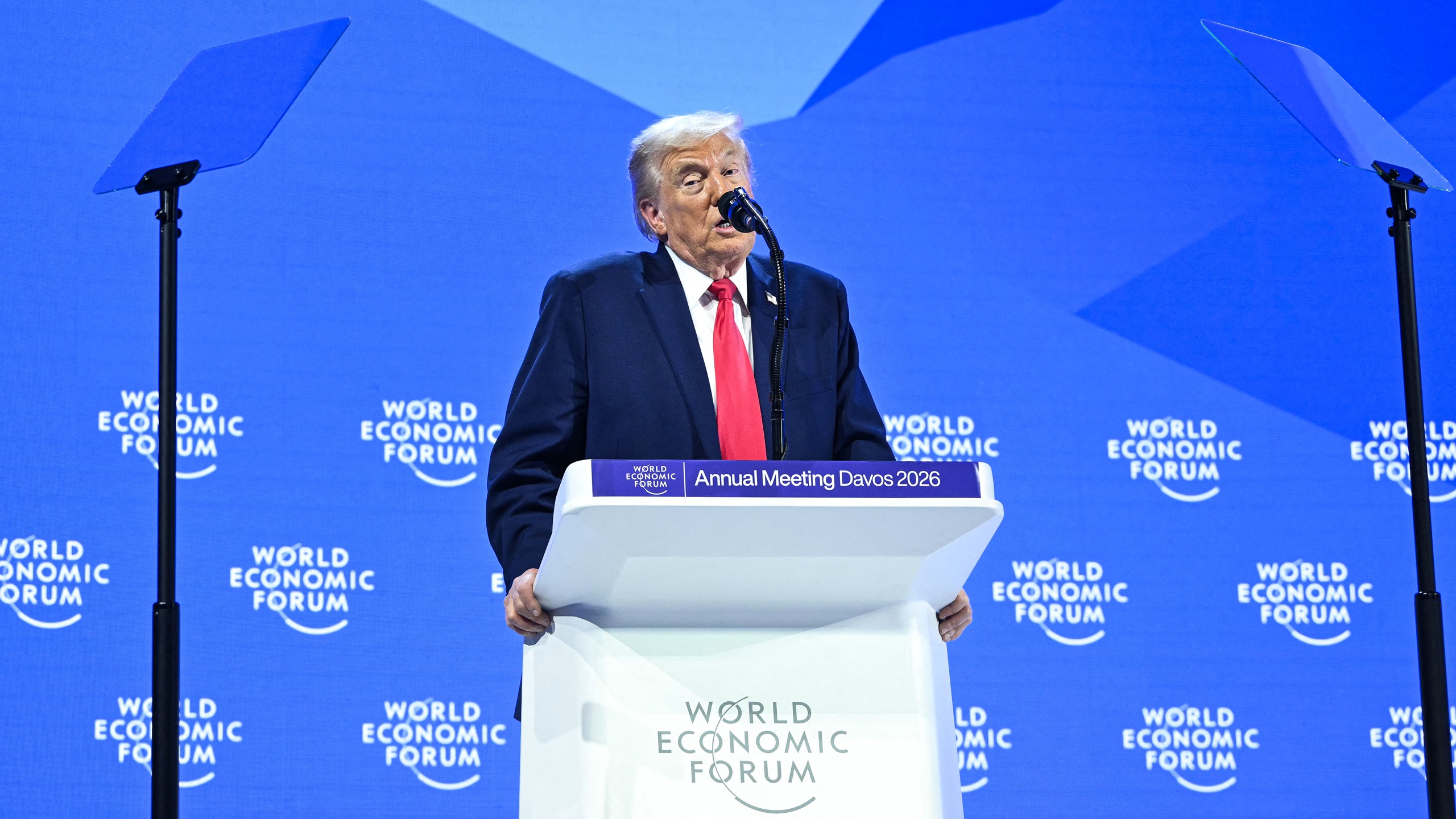 Trump Tells Davos Hamas Must Disarm, Pitches US-First Global Order