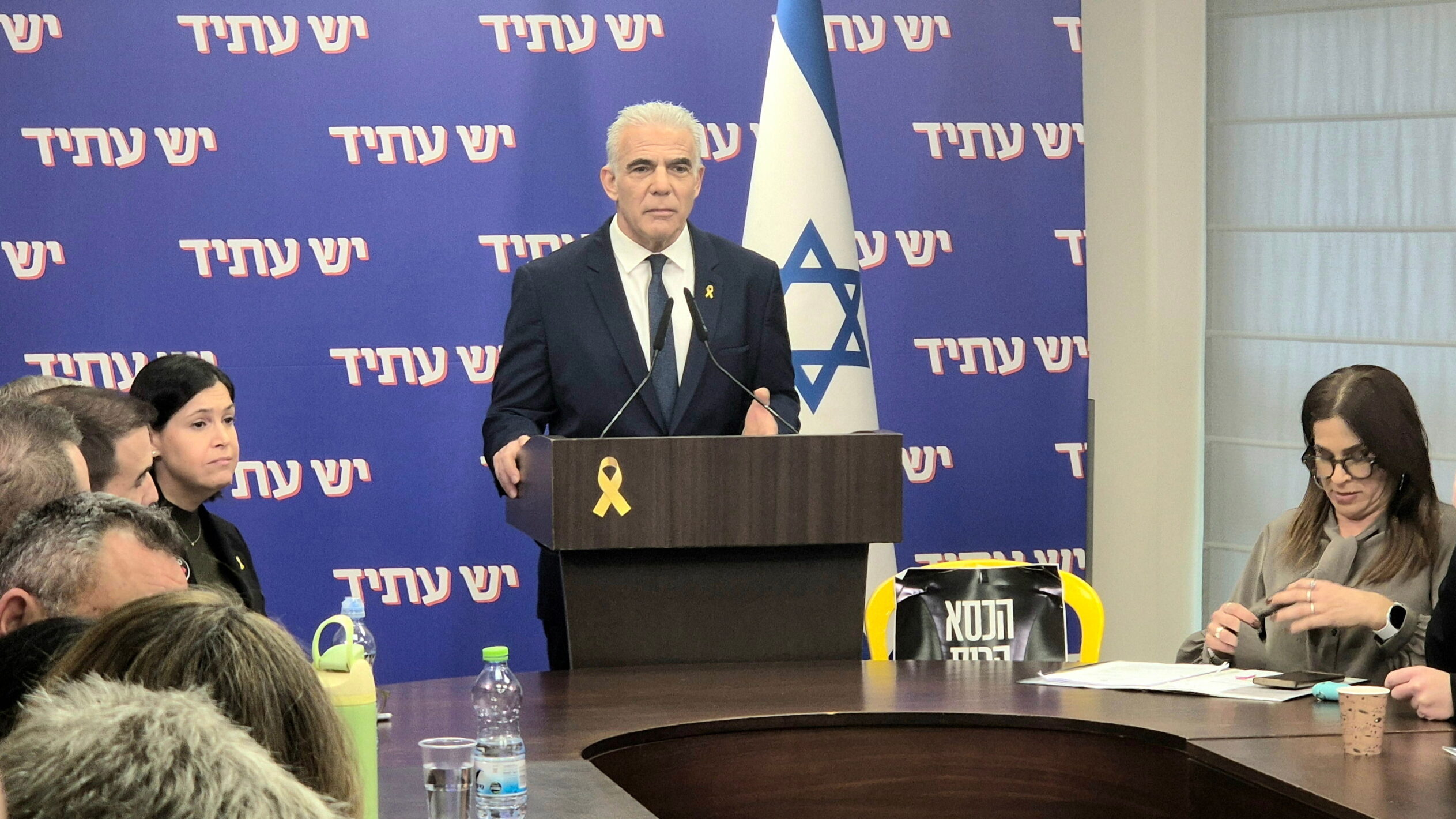 ‘President Trump Is Replacing the UN With a Board of Peace,’ Lapid Says 