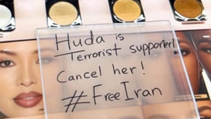 When Makeup Meets Politics: Huda Kattan’s Iran Post and a Boycott Campaign in the Making