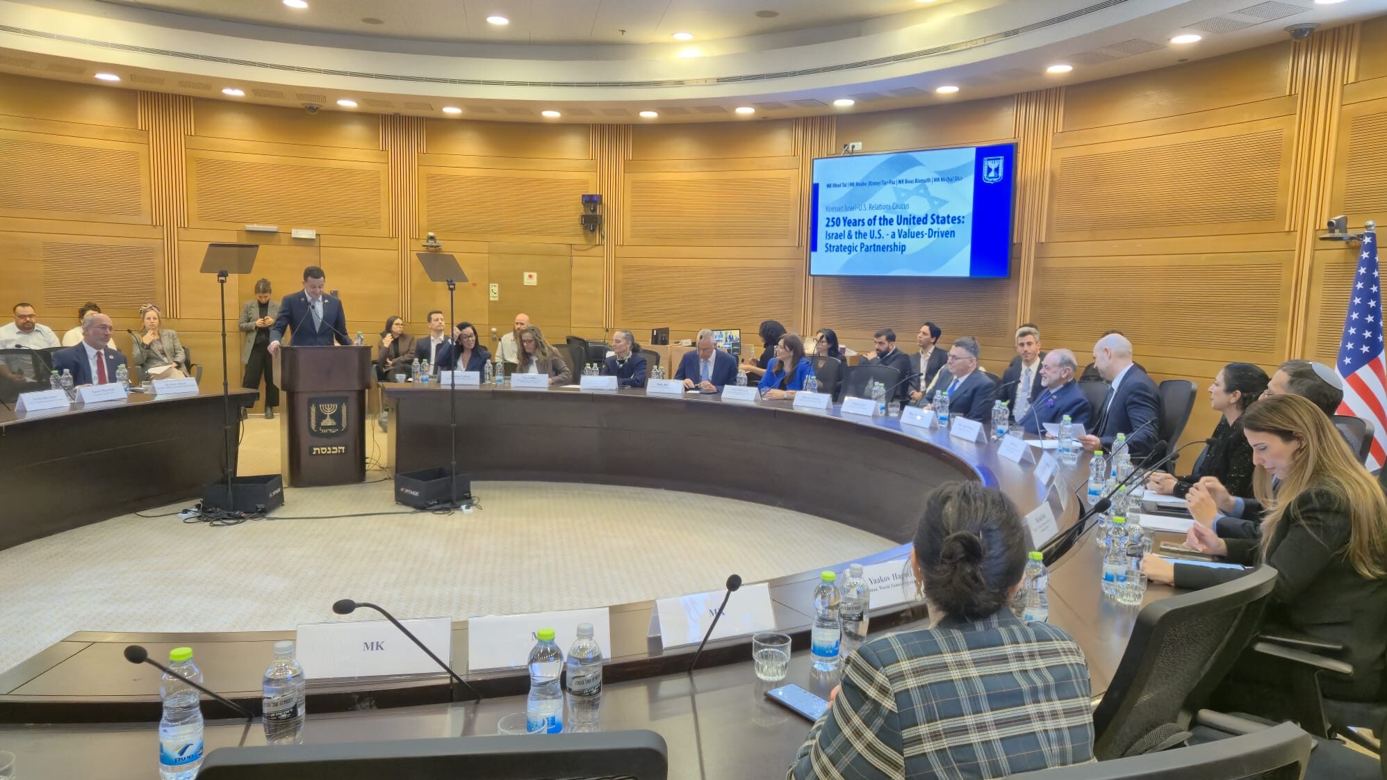 Israeli Parliament Marks US 250th Anniversary with a Message to Washington: The Alliance Must Be Won, Not Assumed