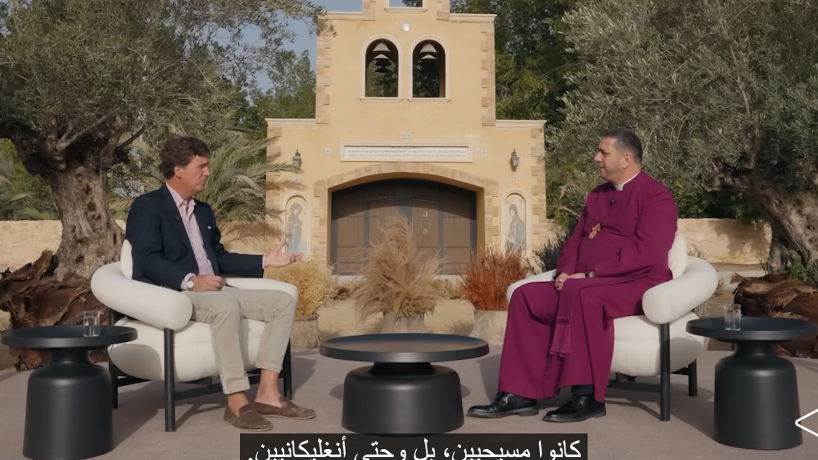 Fact-checking Tucker Carlson’s Portrayal of Christians in the Holy Land