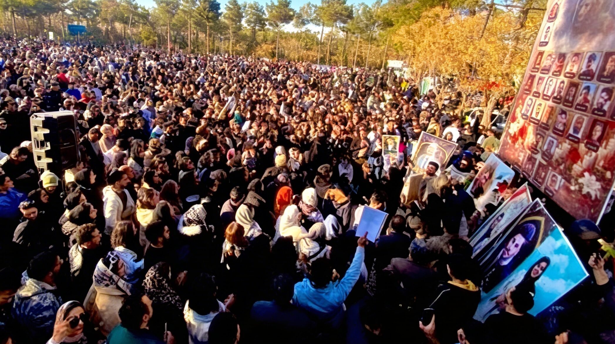 Protests Mark the 40th Day Since the Massacre of Iranian Demonstrators