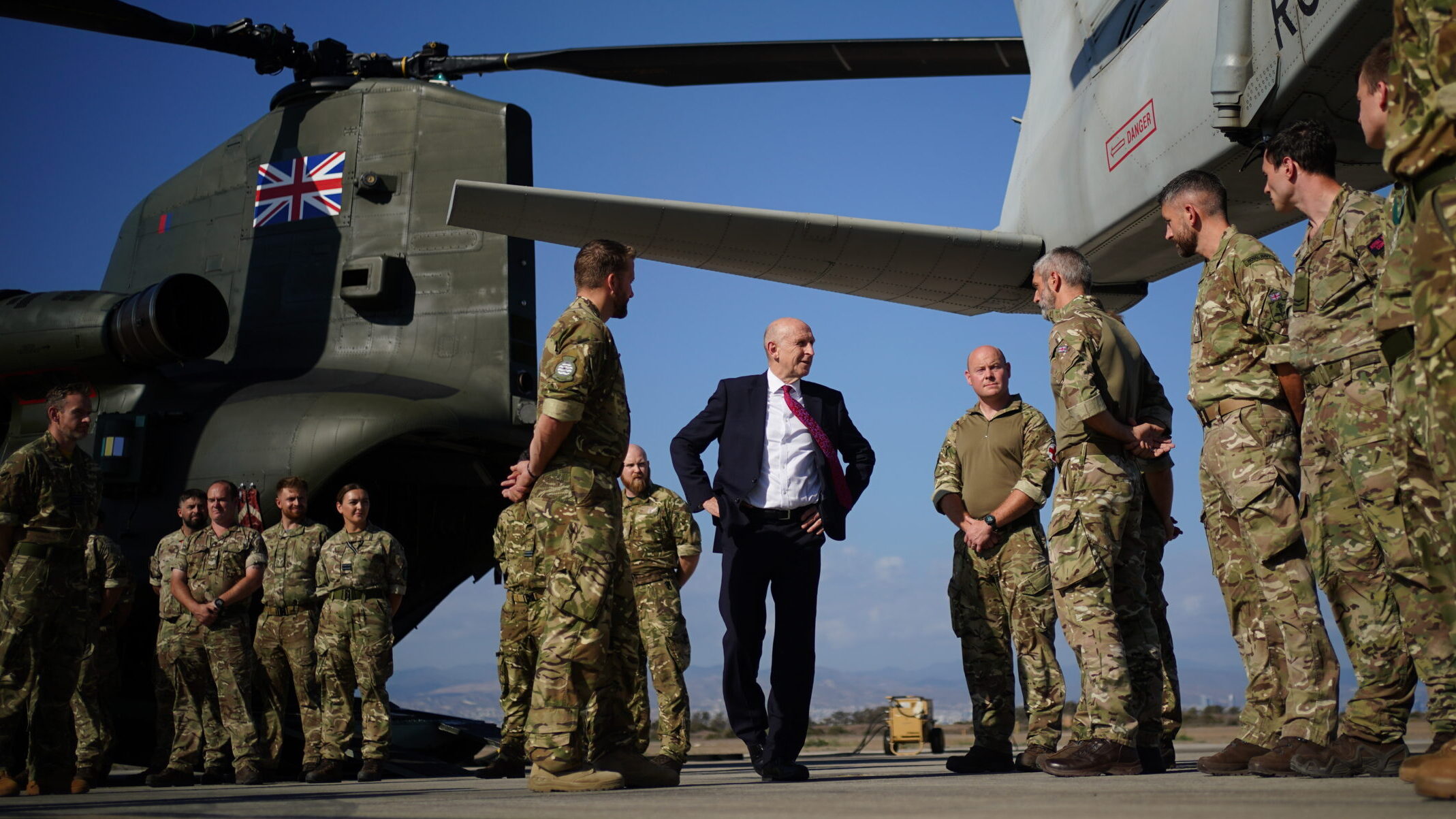 Iranian Missiles Fired Toward UK Bases in Cyprus, Defense Secretary Says 