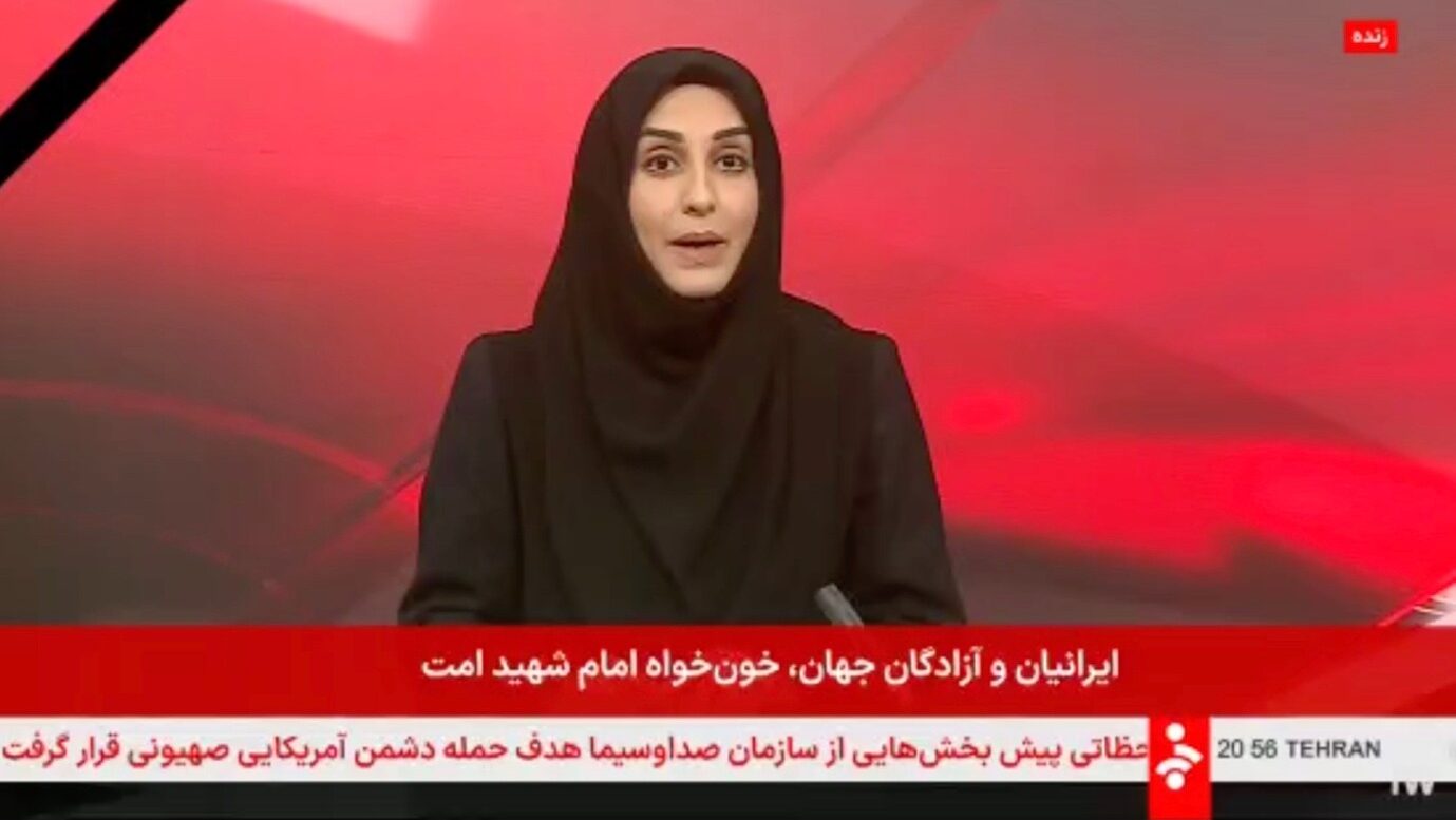 Tehran’s State Media Scrambles After Attacks and On-Air Takeover