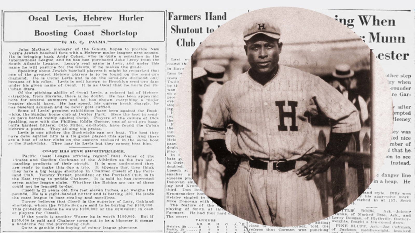 Forgotten Black Jewish Baseball Star Rediscovered After a Century - The ...